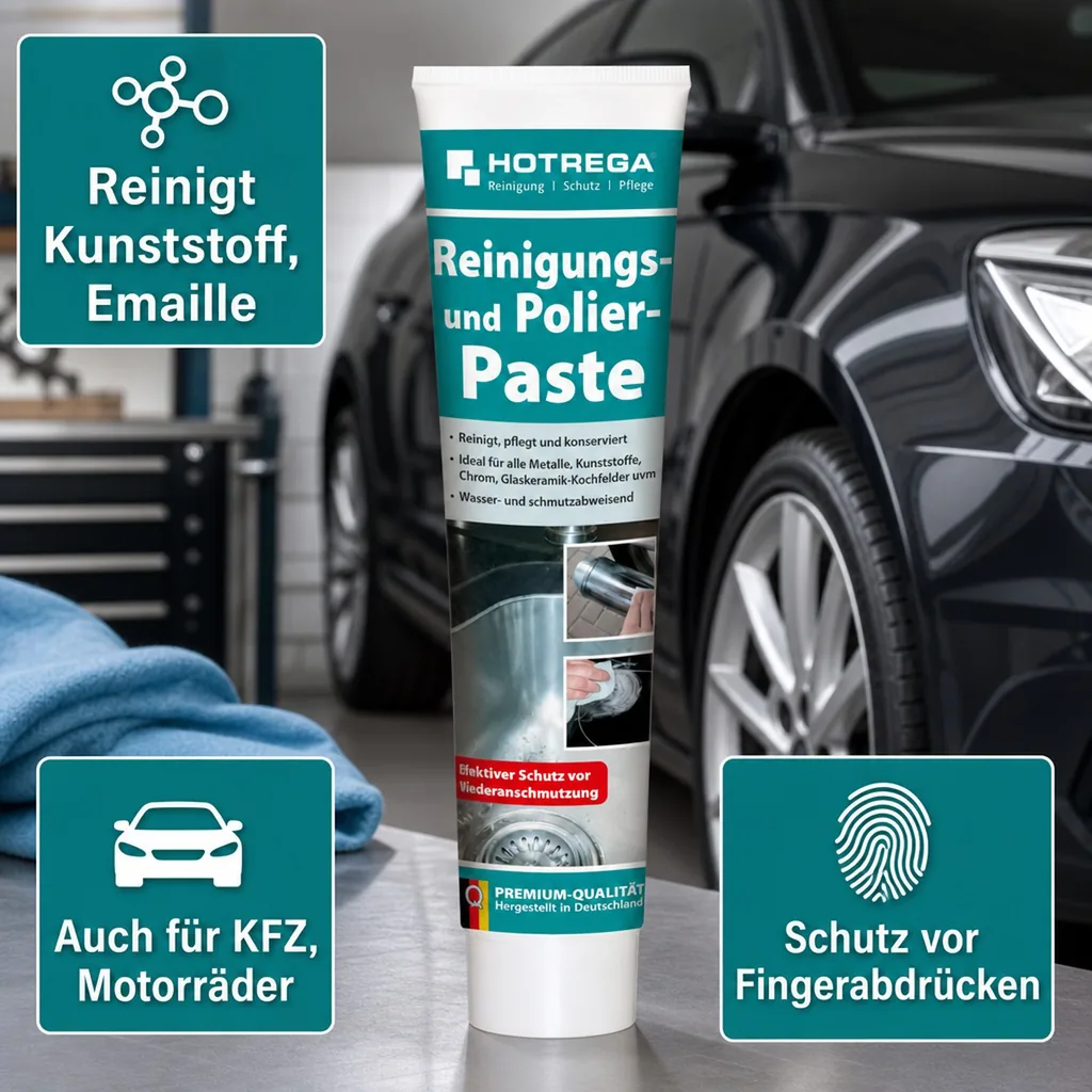 HOTREGA Reinigungs- und Polierpaste Cera Soft 125 ml