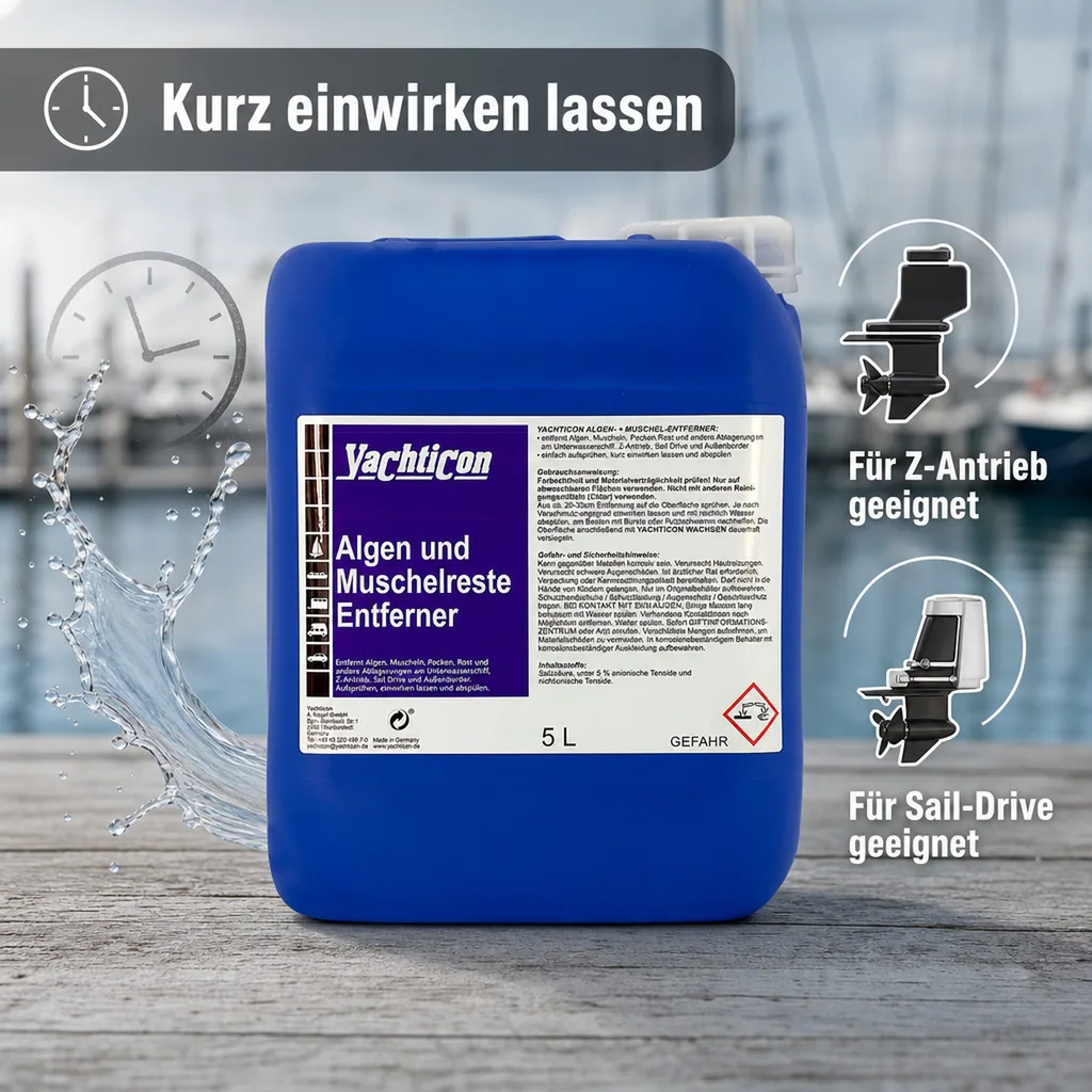 YACHTICON Algen- und Muschelentferner 5 Liter