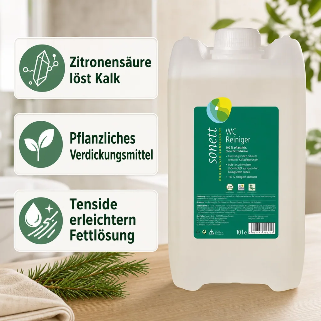 SONETT WC Reiniger Zeder-Citronella 10 Liter