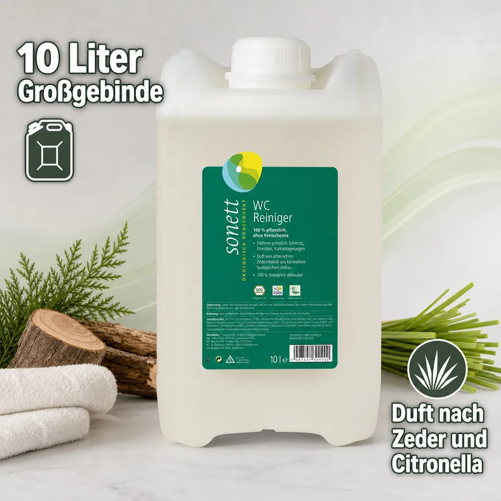 SONETT WC Reiniger Zeder-Citronella 10 Liter