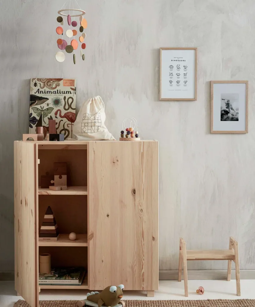 Kids Concept Kinder Mobile Kreise Holz grün