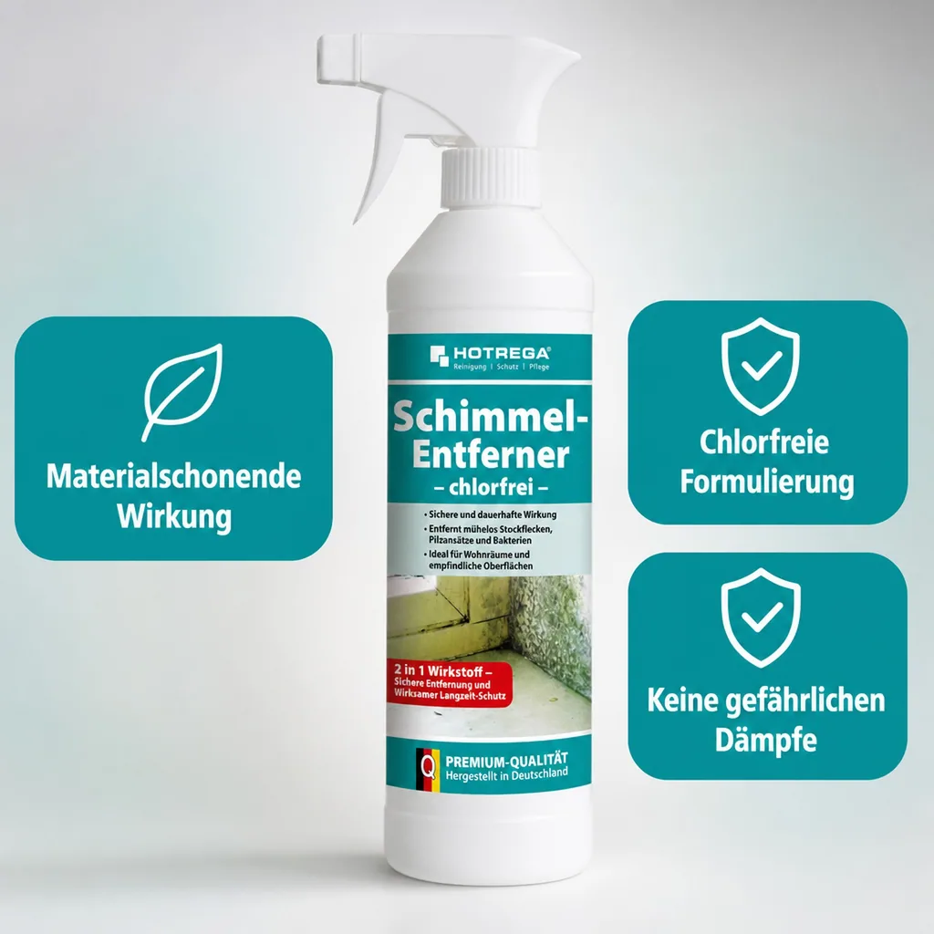 HOTREGA Schimmelentferner 500ml chlorfrei Sprühflasche