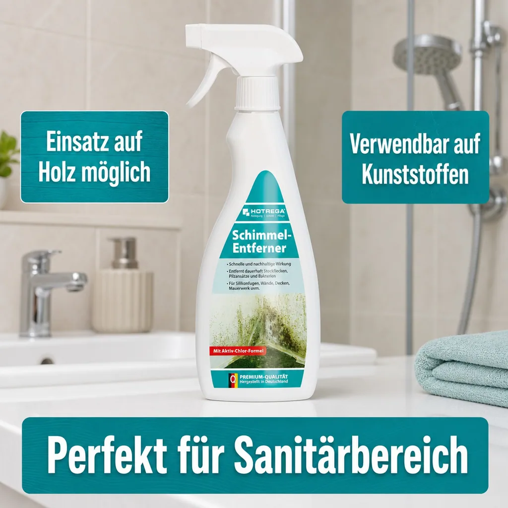 HOTREGA Schimmelentferner 500ml Flachsprühflasche