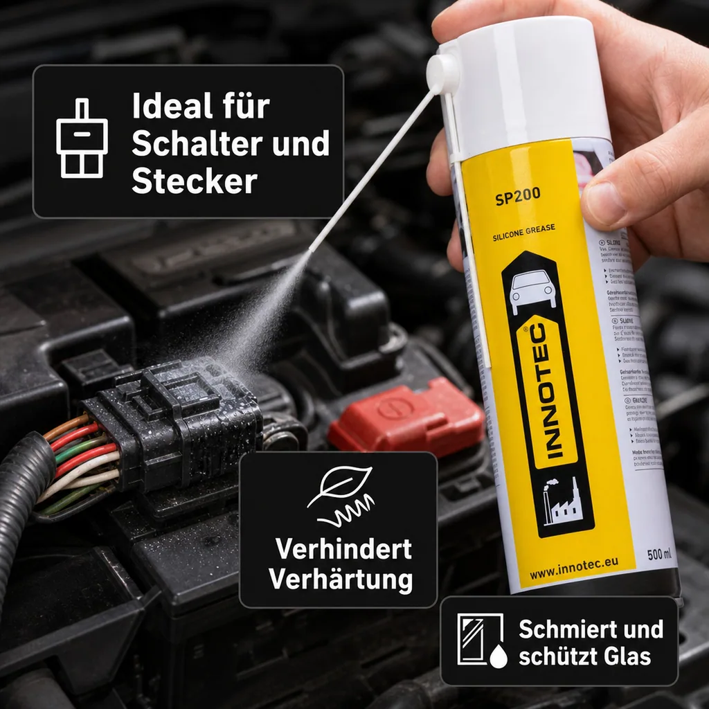 INNOTEC SP200 Silikon-Sprühfett 500 ml Aerosole