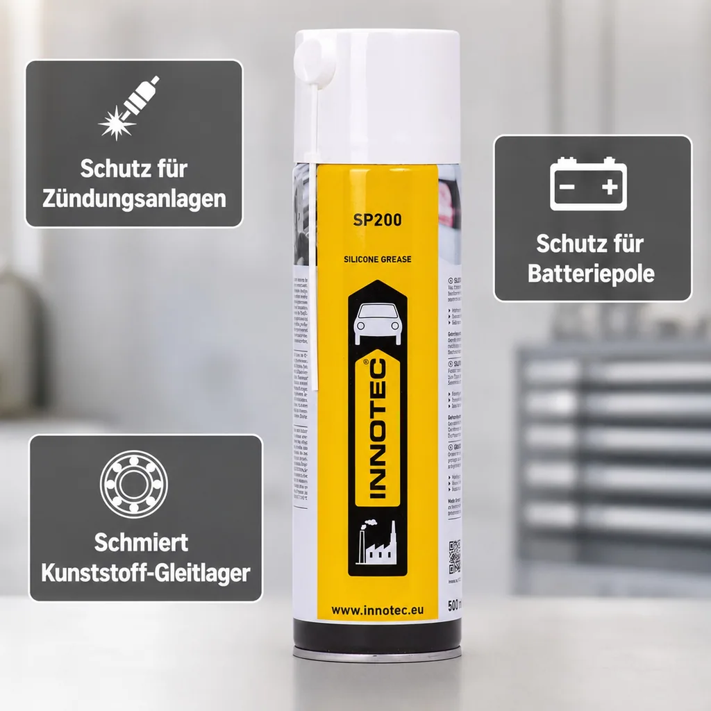 INNOTEC SP200 Silikon-Sprühfett 500 ml Aerosole