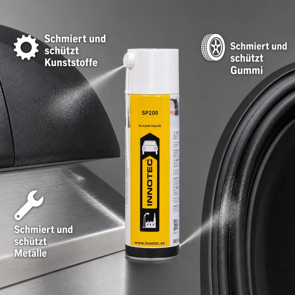 INNOTEC SP200 Silikon-Sprühfett 500 ml Aerosole