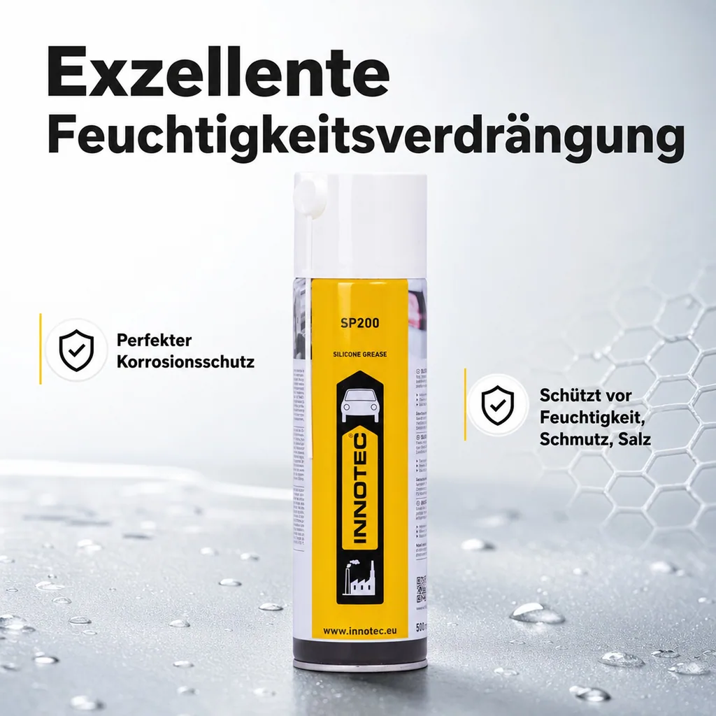 INNOTEC SP200 Silikon-Sprühfett 500 ml Aerosole