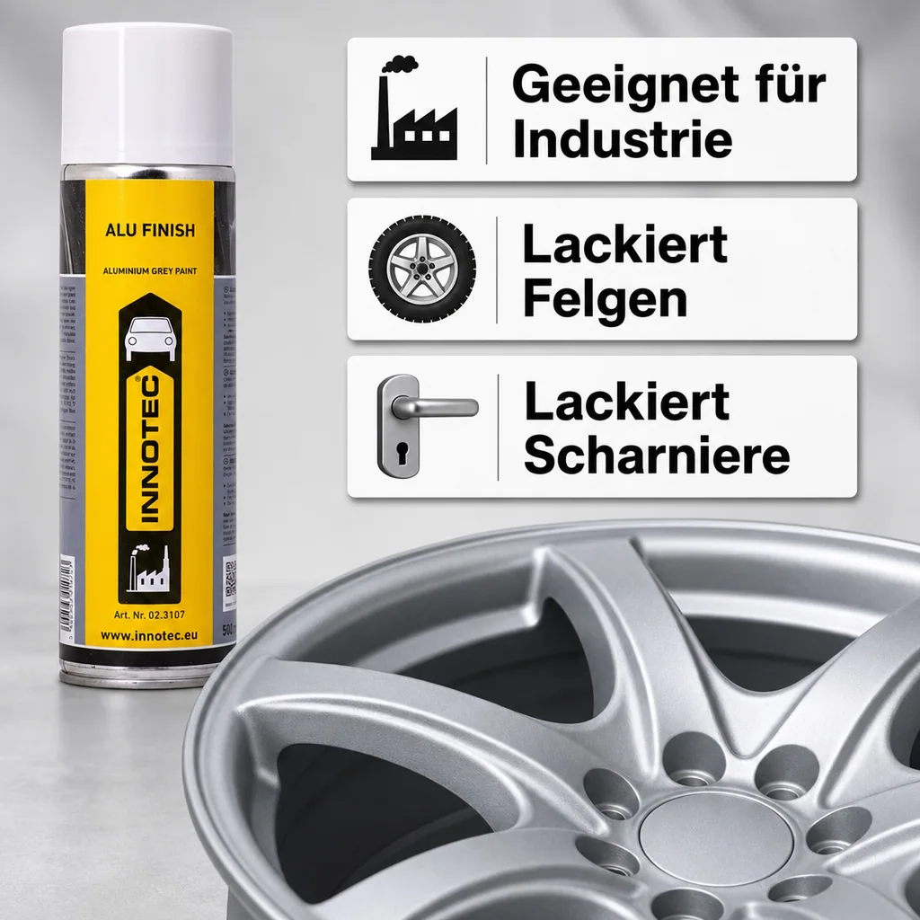 INNOTEC Alu Finish 500 ml alugrauer Spritzlack