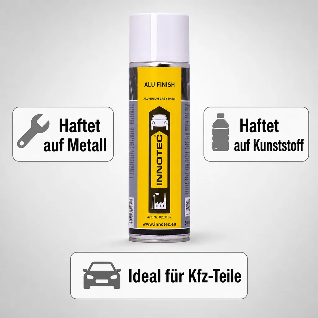INNOTEC Alu Finish 500 ml alugrauer Spritzlack
