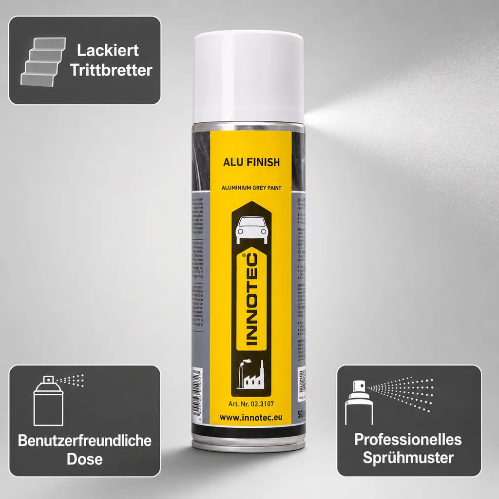 INNOTEC Alu Finish 500 ml alugrauer Spritzlack