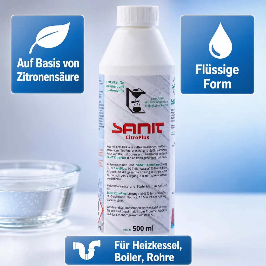 SANIT Citro Plus 500 ml Kalklöser
