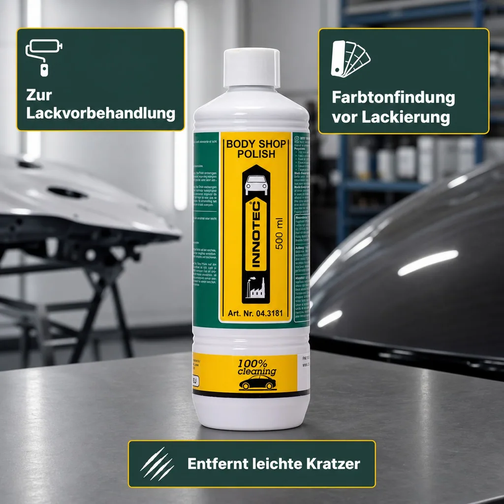 INNOTEC Body Shop Polish 500 ml silikonfreie Schleifpolitur