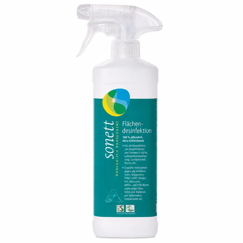 SONETT Flächendesinfektion 500 ml Sprühflasche DVG gelistet