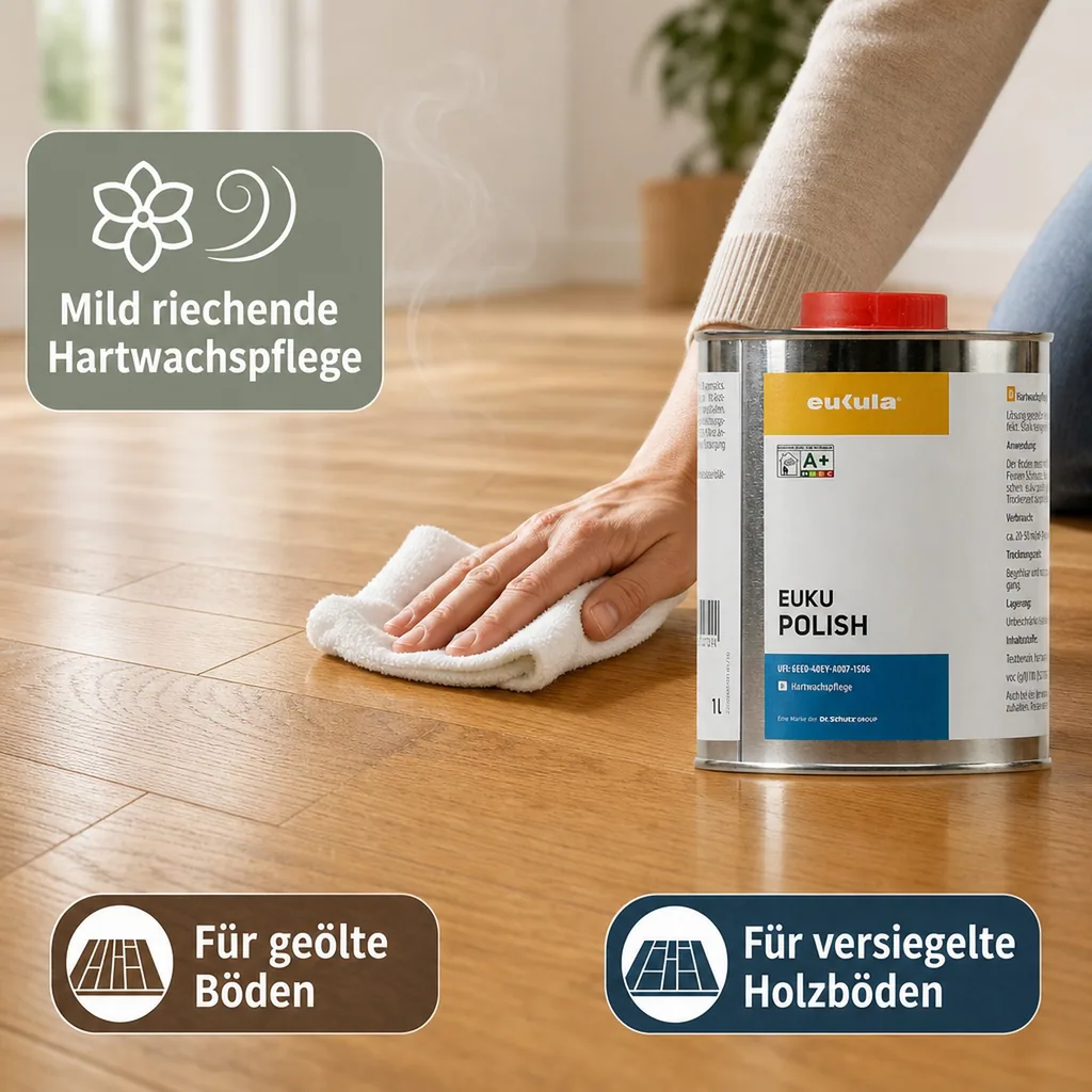 eukula Polish 1 Liter Hartwachspflege für ca. 20-50 m²