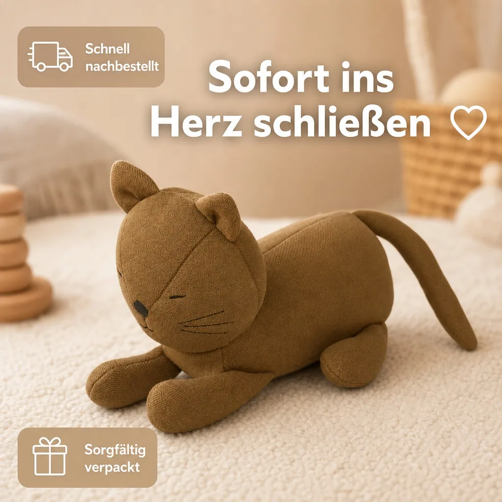 Liewood Kuscheltier "Grayson Cat" caramel