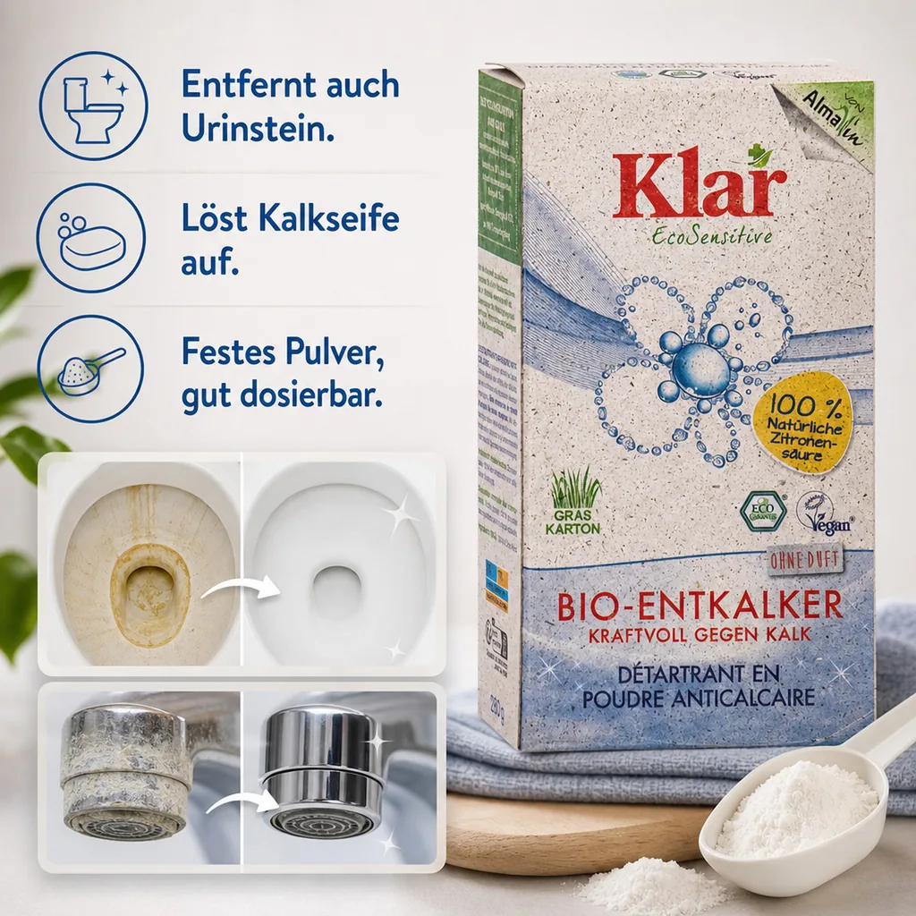KLAR Bio Entkalker 280 g ohne Duft