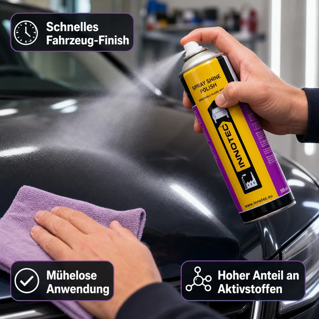 INNOTEC Spray Shine Polish 500 ml Lack- und Kunsstoffpolitur