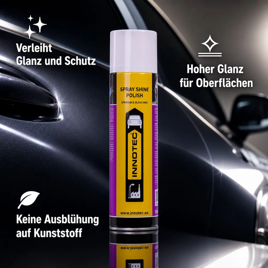 INNOTEC Spray Shine Polish 500 ml Lack- und Kunsstoffpolitur