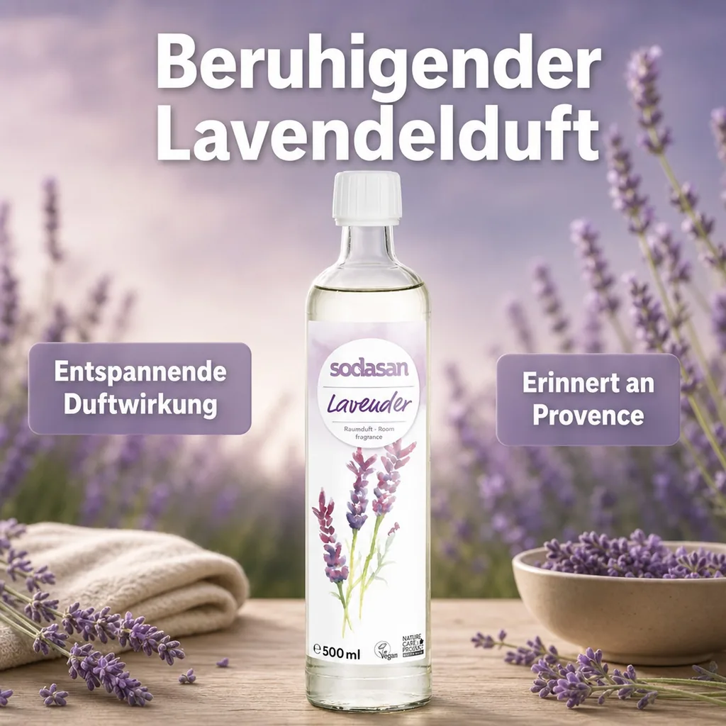 SODASAN Raumduft senses LAVENDER 500ml Nachfüller