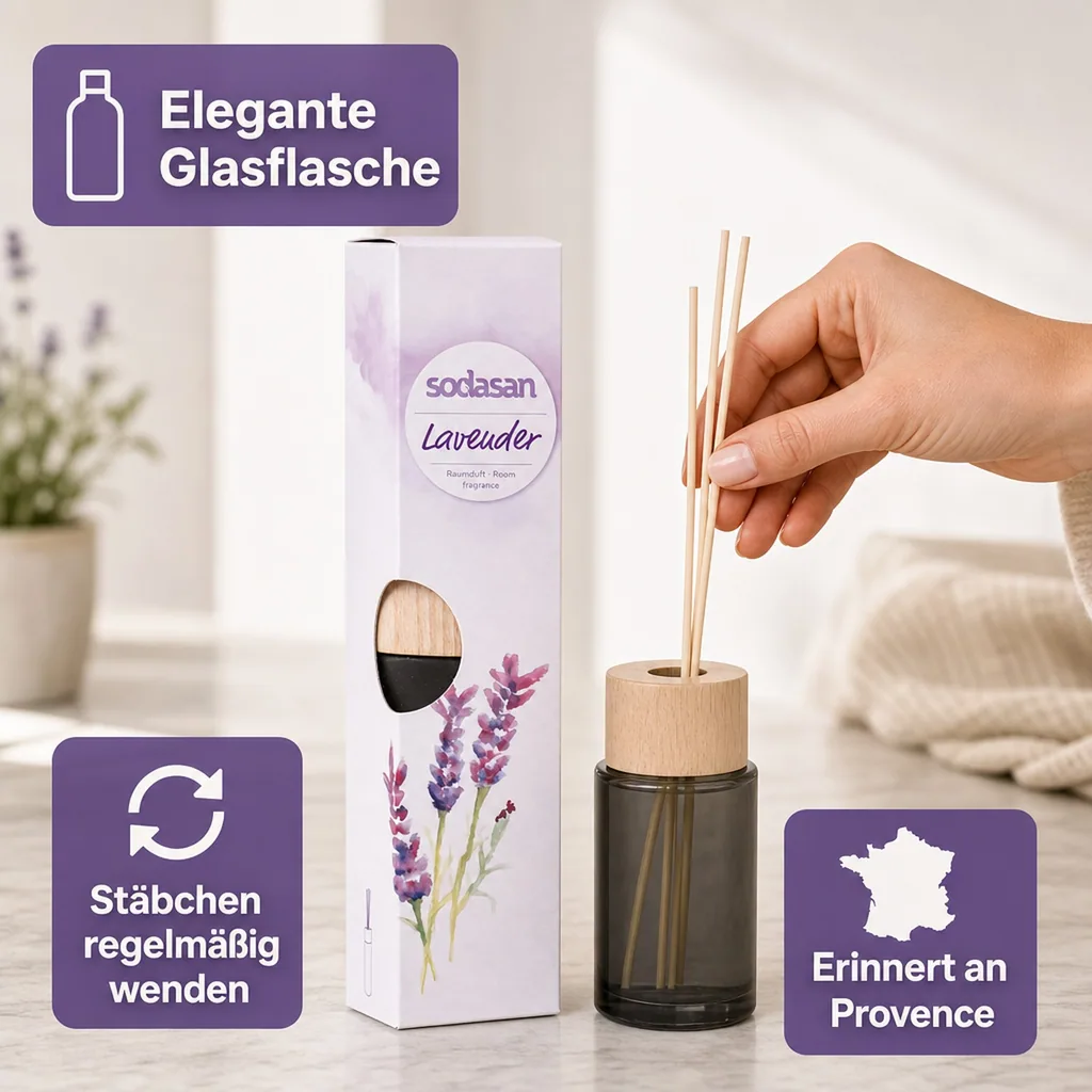 SODASAN Raumduft senses LAVENDER 200ml Lufterfrischer