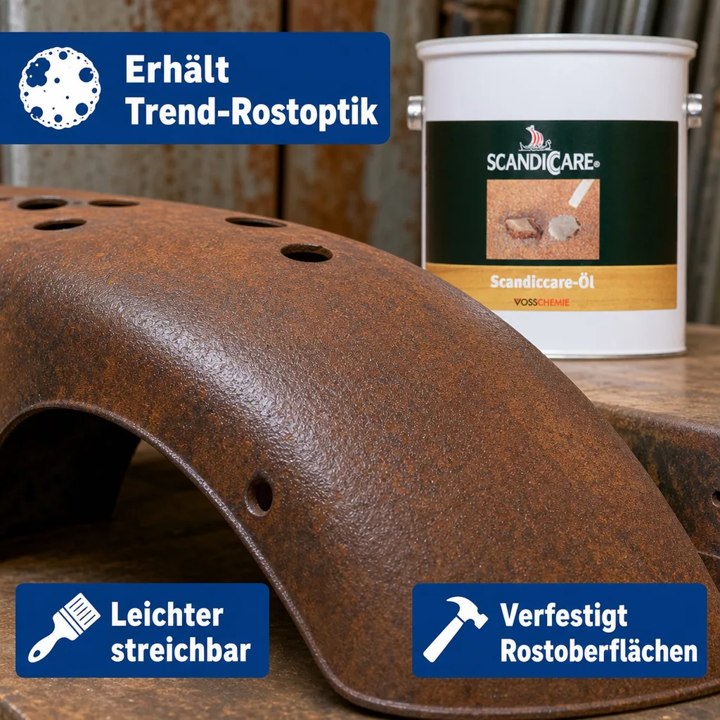SC SCANDICCARE Öl 3 Liter Farbzusatz- und Rostversiegelung