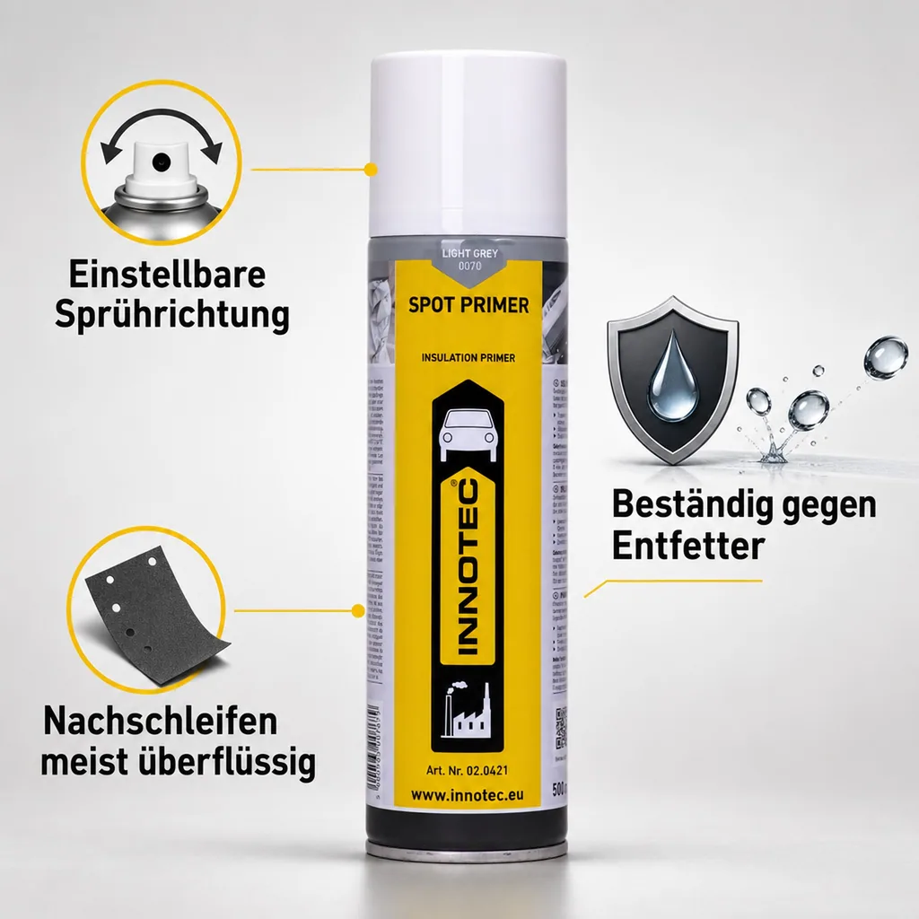 INNOTEC Spotprimer 500ml hellgrau Isolierprimer
