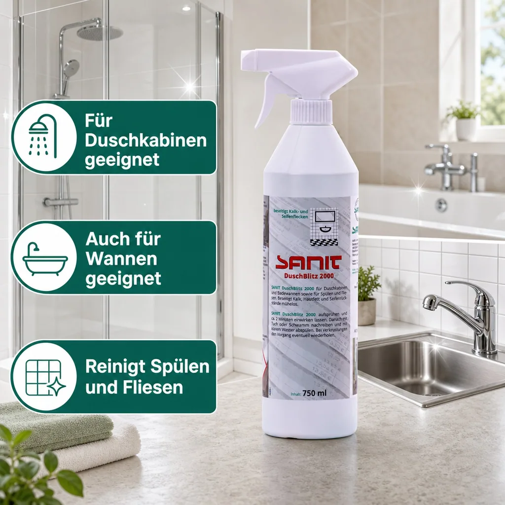 SANIT DuschBlitz 2000 - 750 ml