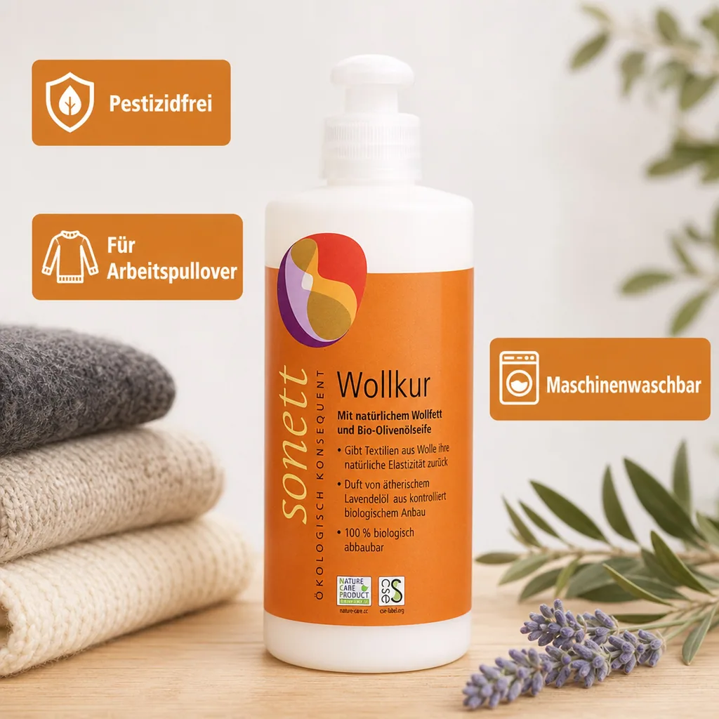SONETT Wollkur 300 ml für Wolle & Feines