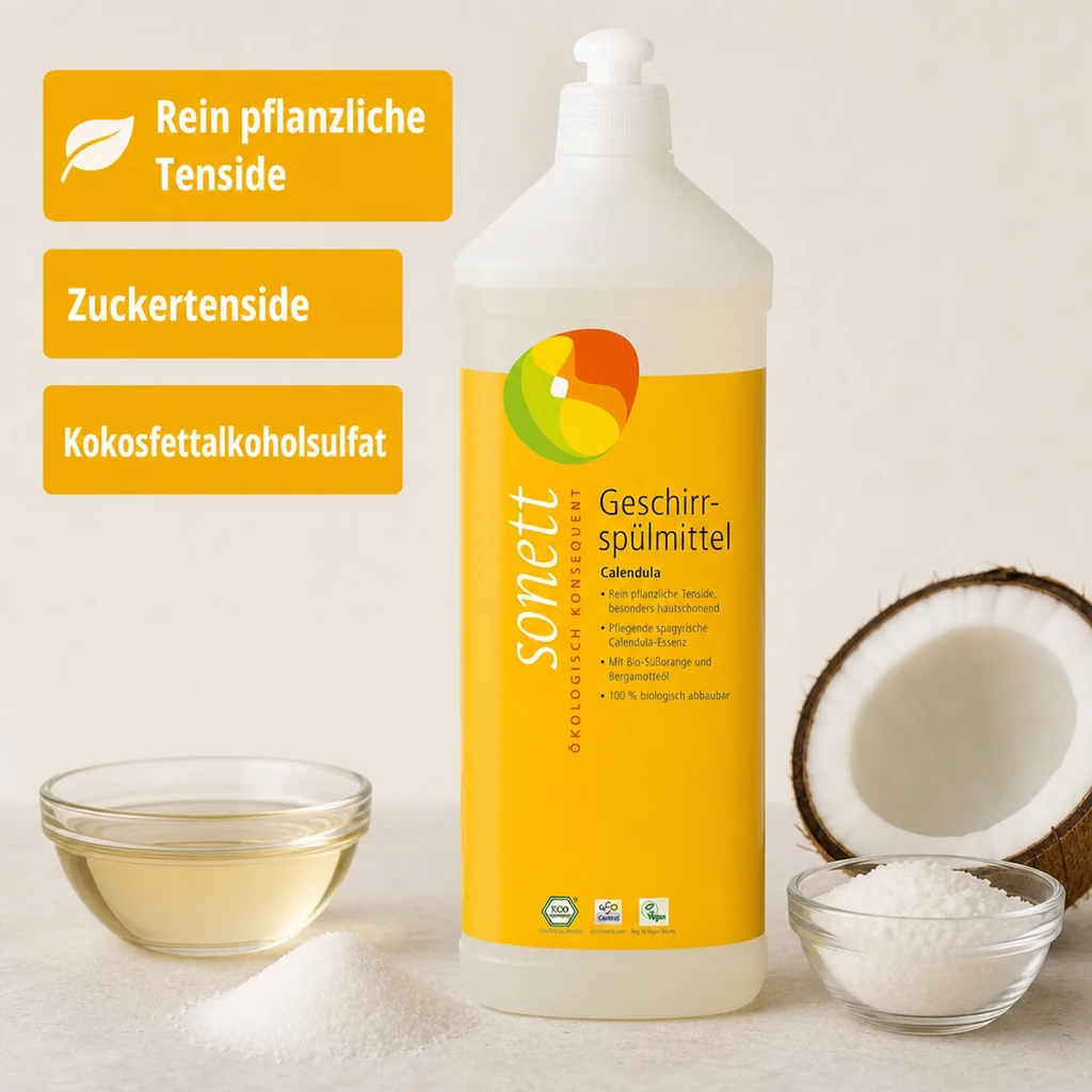 SONETT Geschirrspülmittel CALENDULA 1 Liter