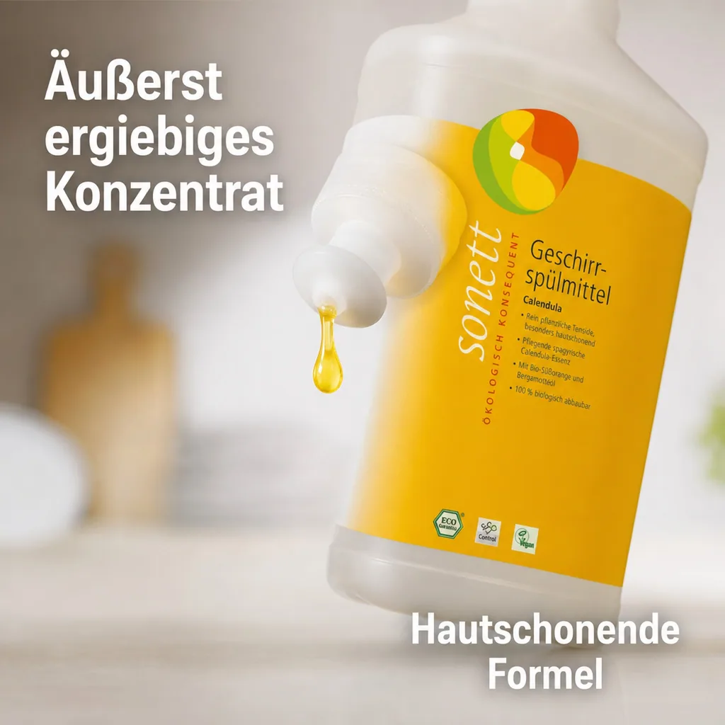 SONETT Geschirrspülmittel CALENDULA 1 Liter