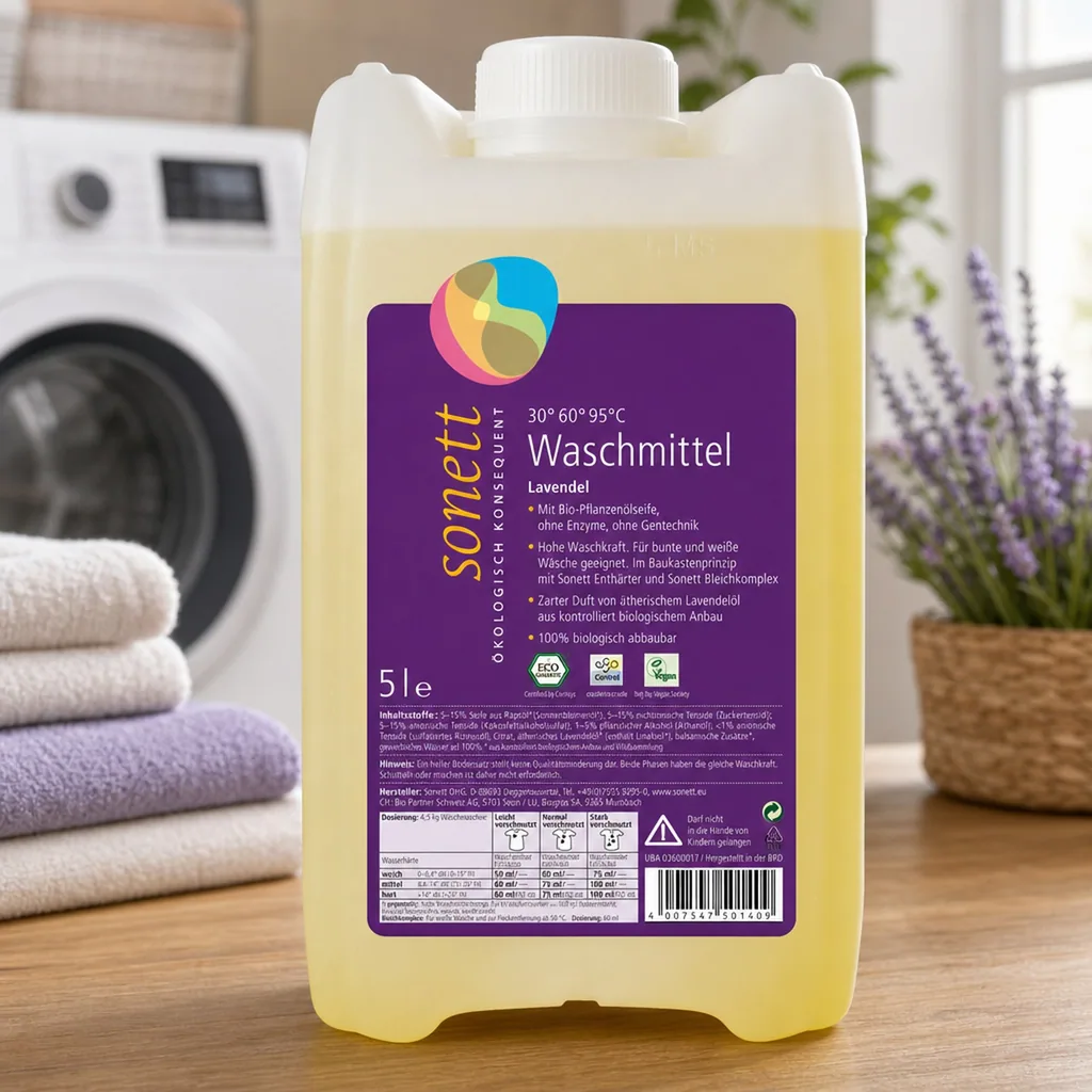 SONETT Waschmittel flüssig Lavendel 5 Liter
