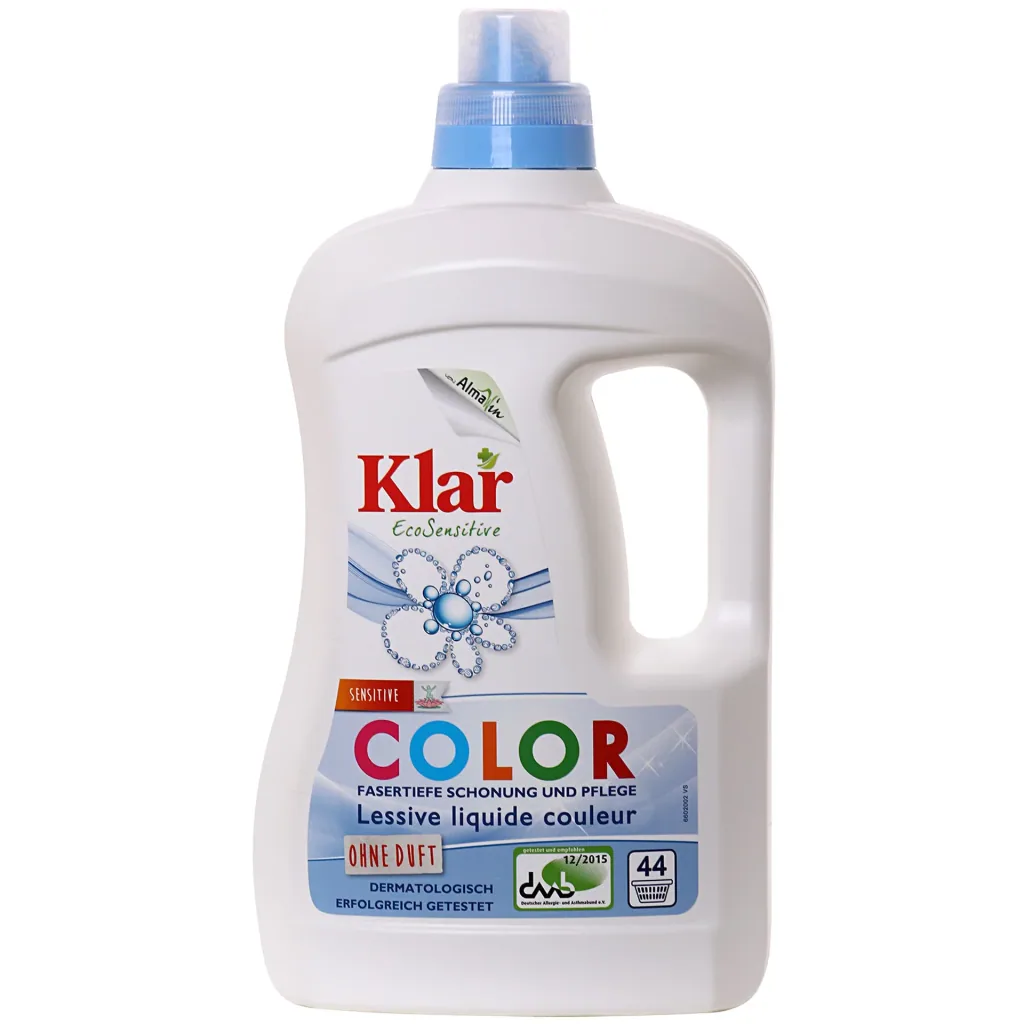 KLAR Color Waschmittel flüssig Basis sensitive in verschiedenen Größengebinden