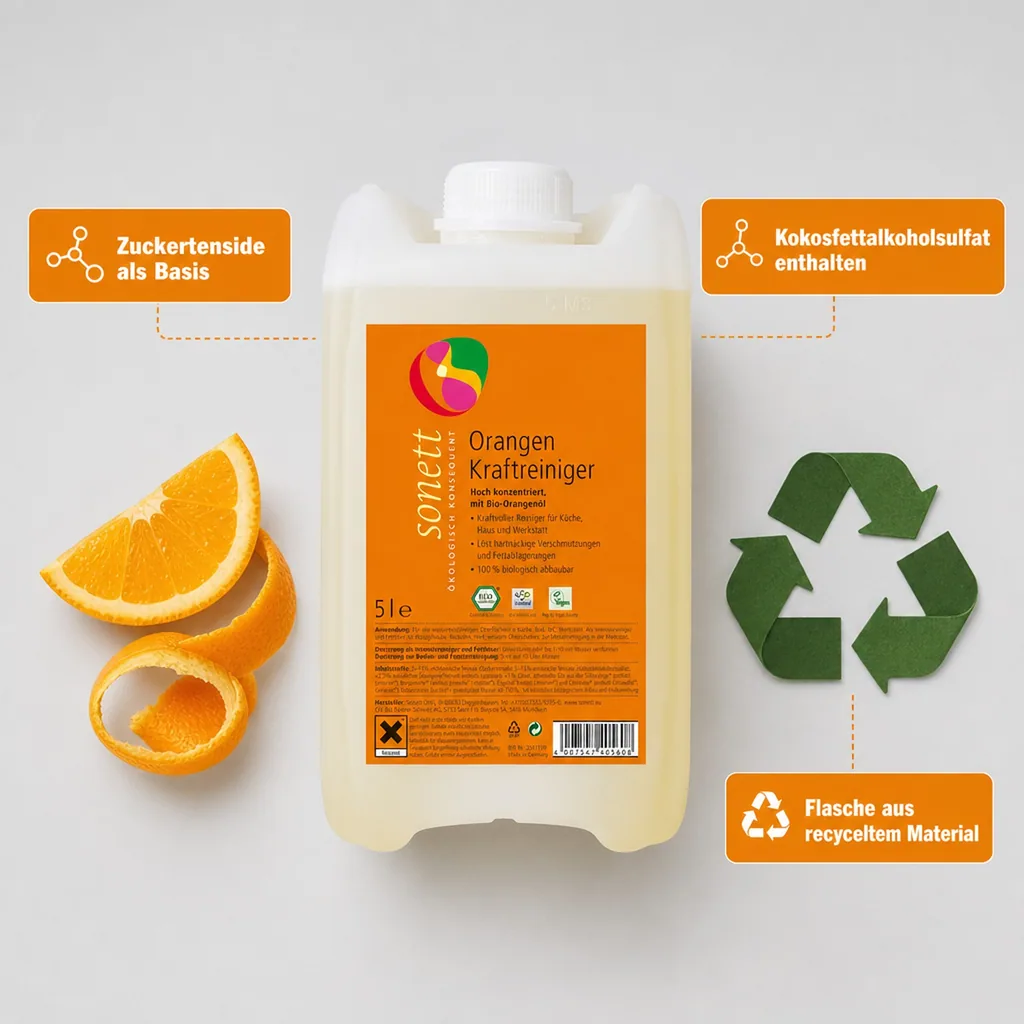 SONETT Orangen Kraftreiniger 5 Liter