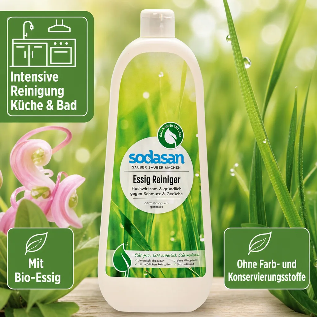 SODASAN Essigreiniger 1 Liter