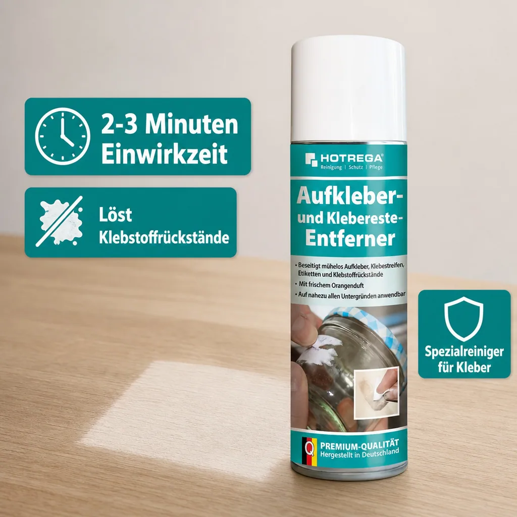 HOTREGA Aufkleber- und Klebereste Entferner 300 ml