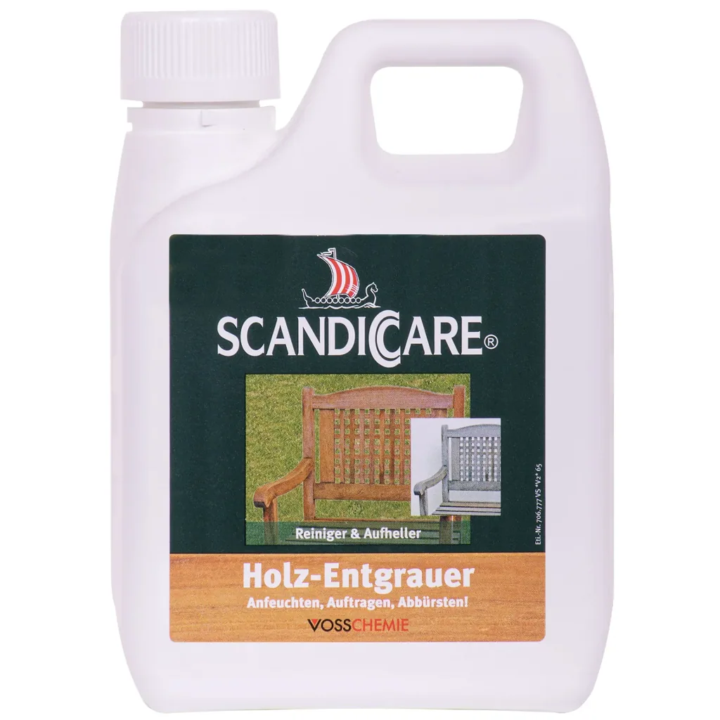 SC SCANDICCARE Holzentgrauer in verschiedenen Größengebinde