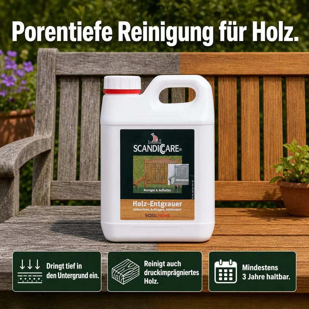 SC SCANDICCARE Holzentgrauer 2,5 Liter