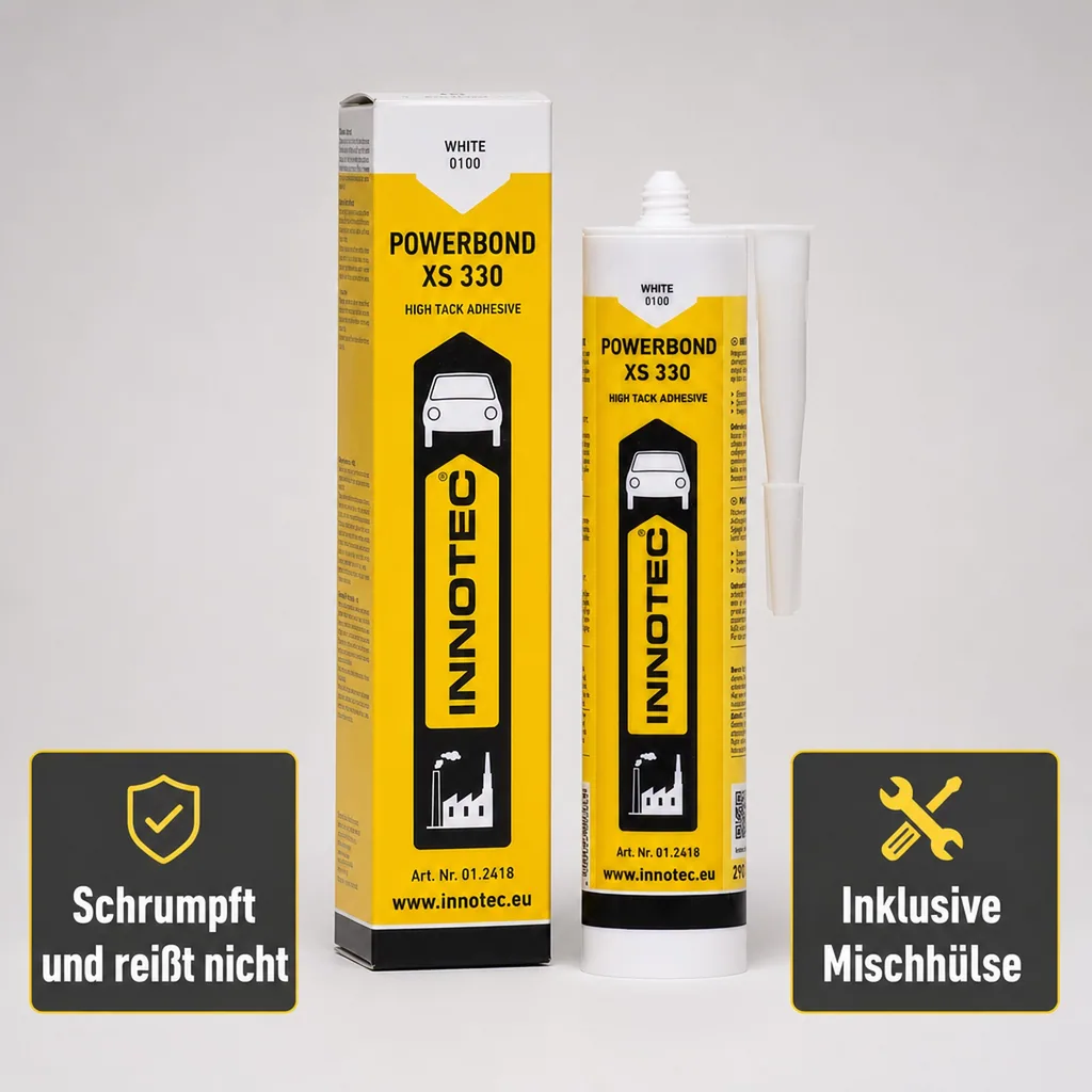 INNOTEC Powerbond XS 330 weiß 290ml Klebemasse inklusive Mischhülse
