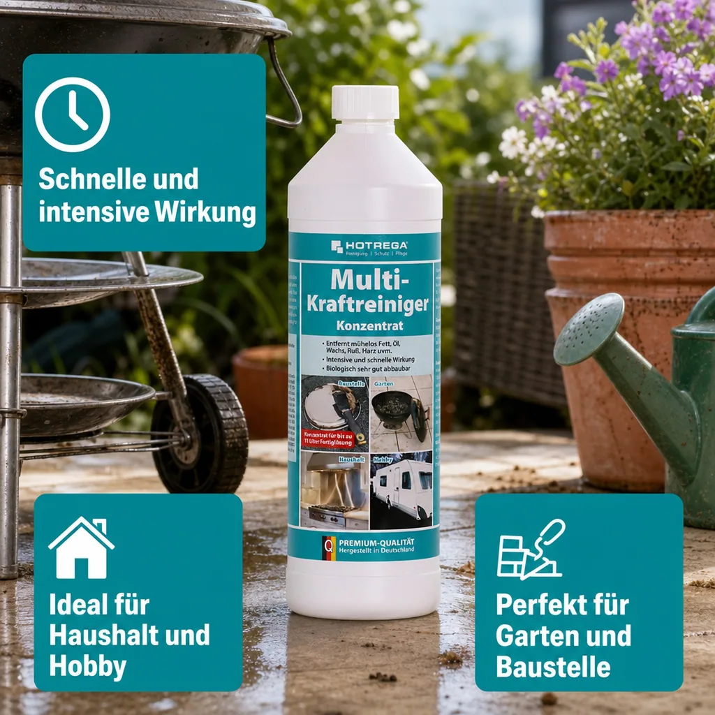 HOTREGA Multi Kraftreiniger 1 Liter Konzentrat