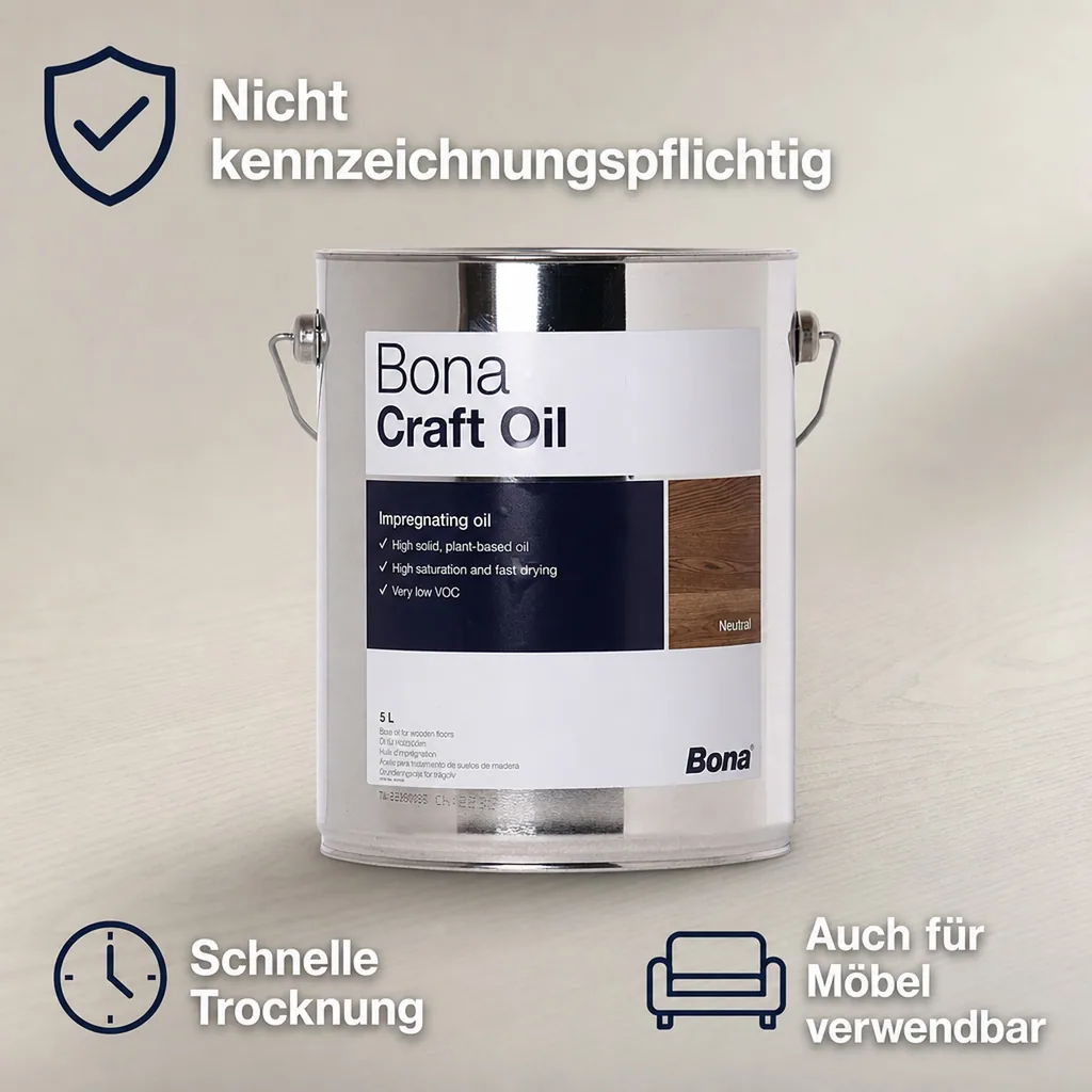 BONA Craft Oil PURE 5 Liter neutral
