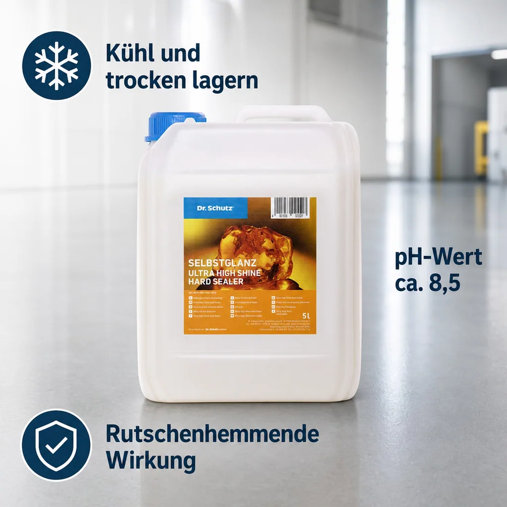 DR. SCHUTZ Selbstglanz Hartbeschichtung glänzend 5 Liter für 100m²