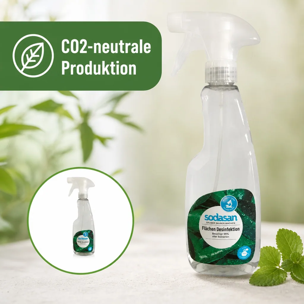 SODASAN Flächendesinfektion 500ml Sprayflasche