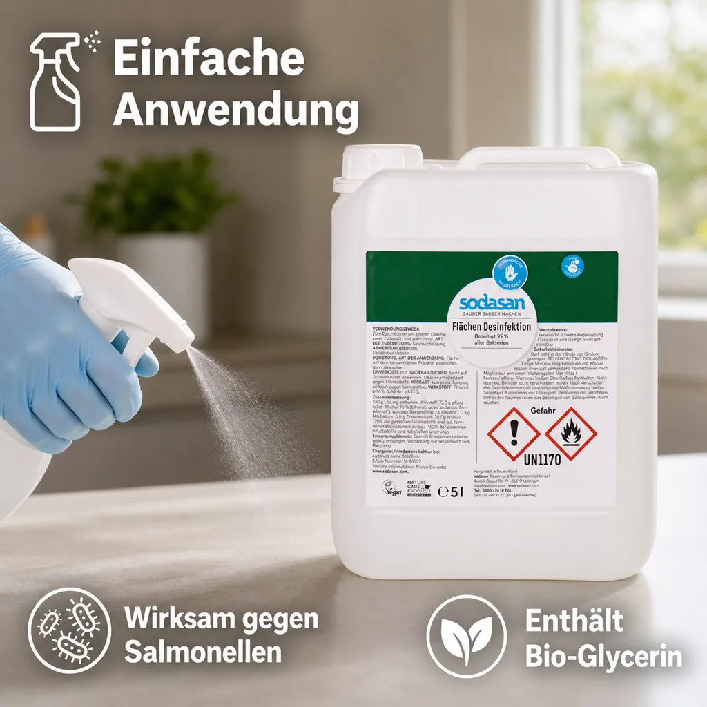 SODASAN Flächendesinfektion 5 Liter