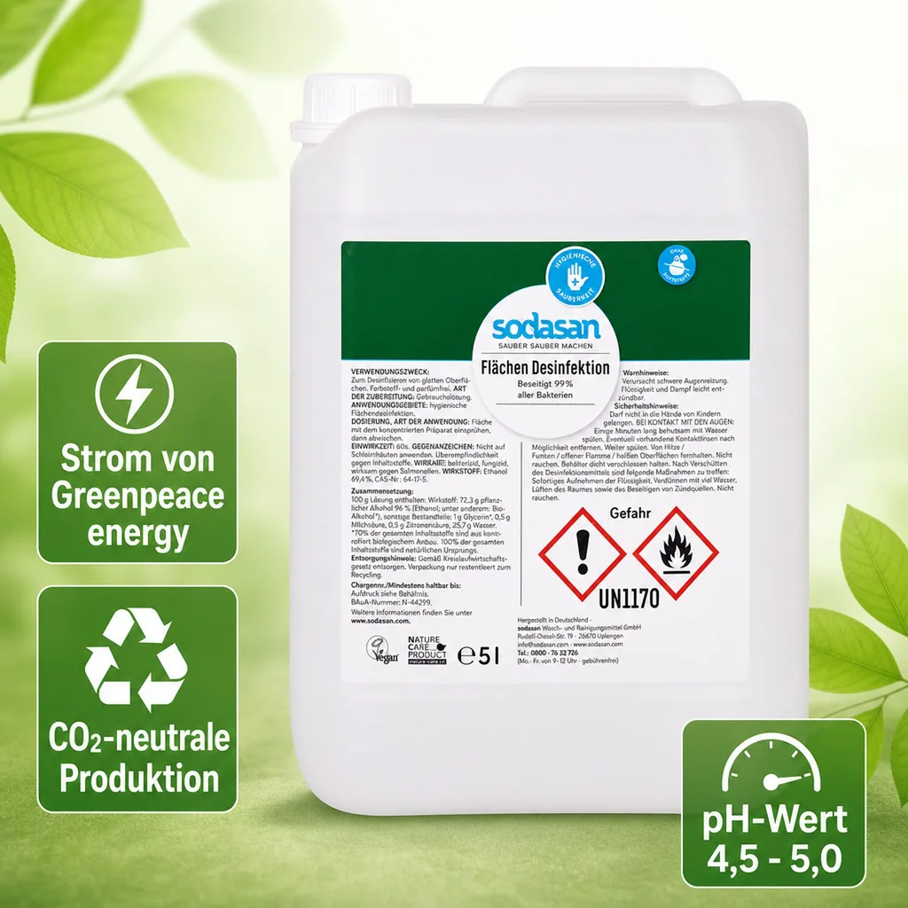 SODASAN Flächendesinfektion 5 Liter