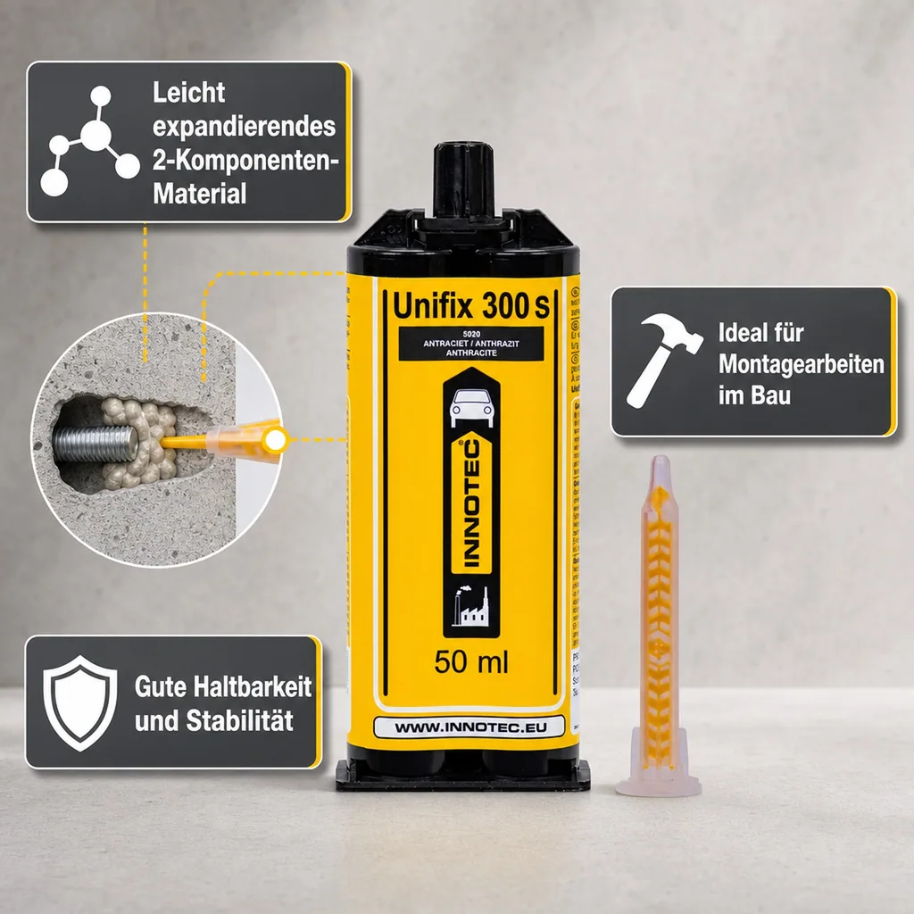 INNOTEC UNIFIX 300 S anthrazit 50 ml
