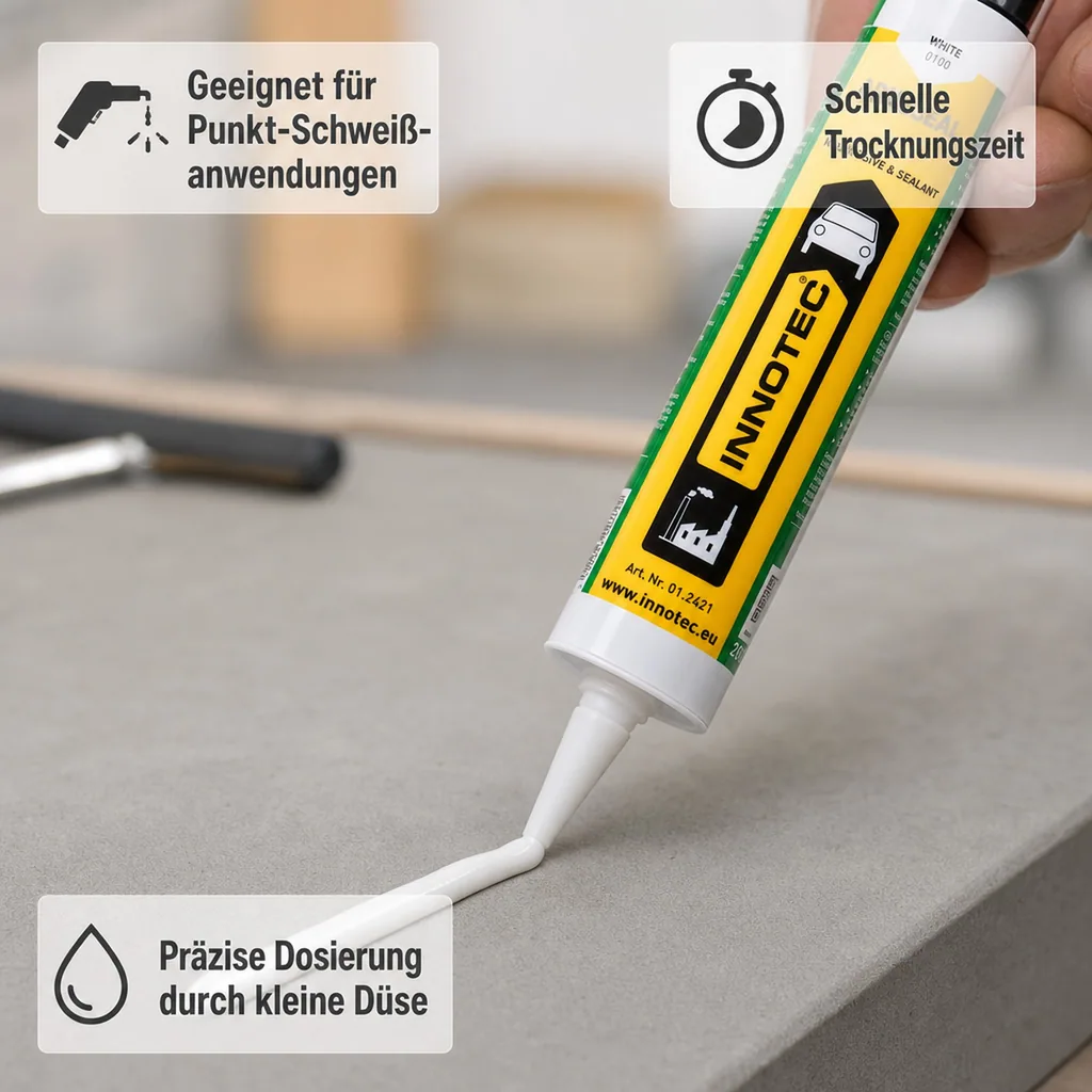 INNOTEC Adheseal 290 ml weiß incl. Spitze