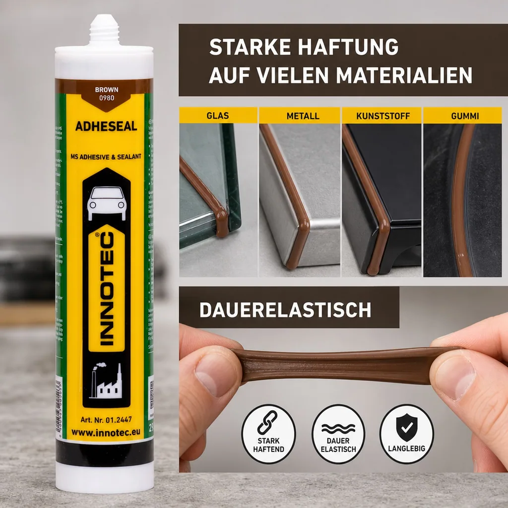 INNOTEC Adheseal 290 ml braun incl. Spitze