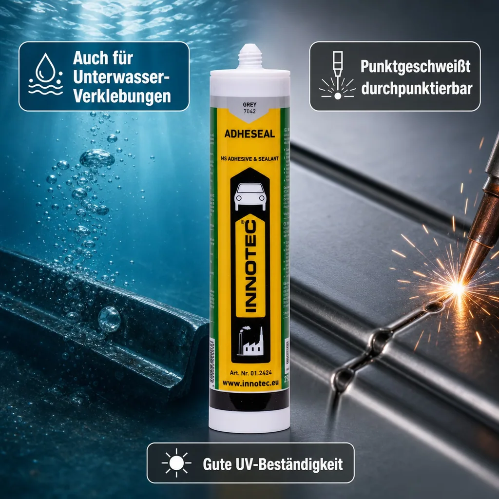 INNOTEC Adheseal 290 ml grau incl. Spitze