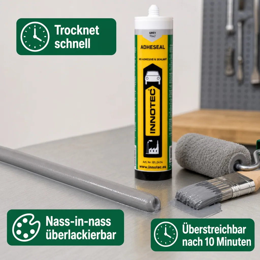 INNOTEC Adheseal 290 ml grau incl. Spitze
