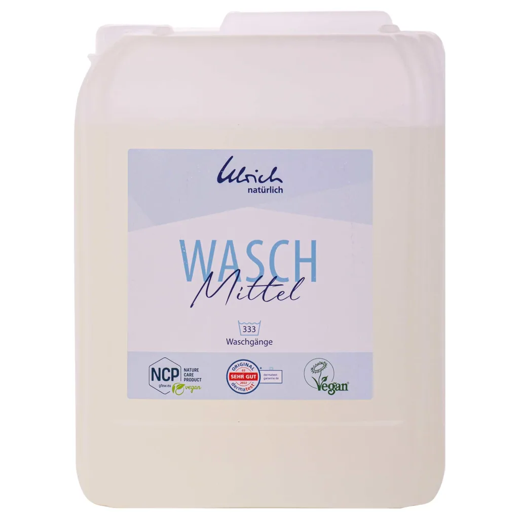 ULRICH natürlich Waschmittel 10 Liter flüssig NCP-vegan zertifiziert